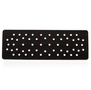 Pad di levigatura, 33 fori - per le Sanders orbitali orbitali e casuali - Attacco a gancio e anello - 70 mm x 198mm x 12,7 mm